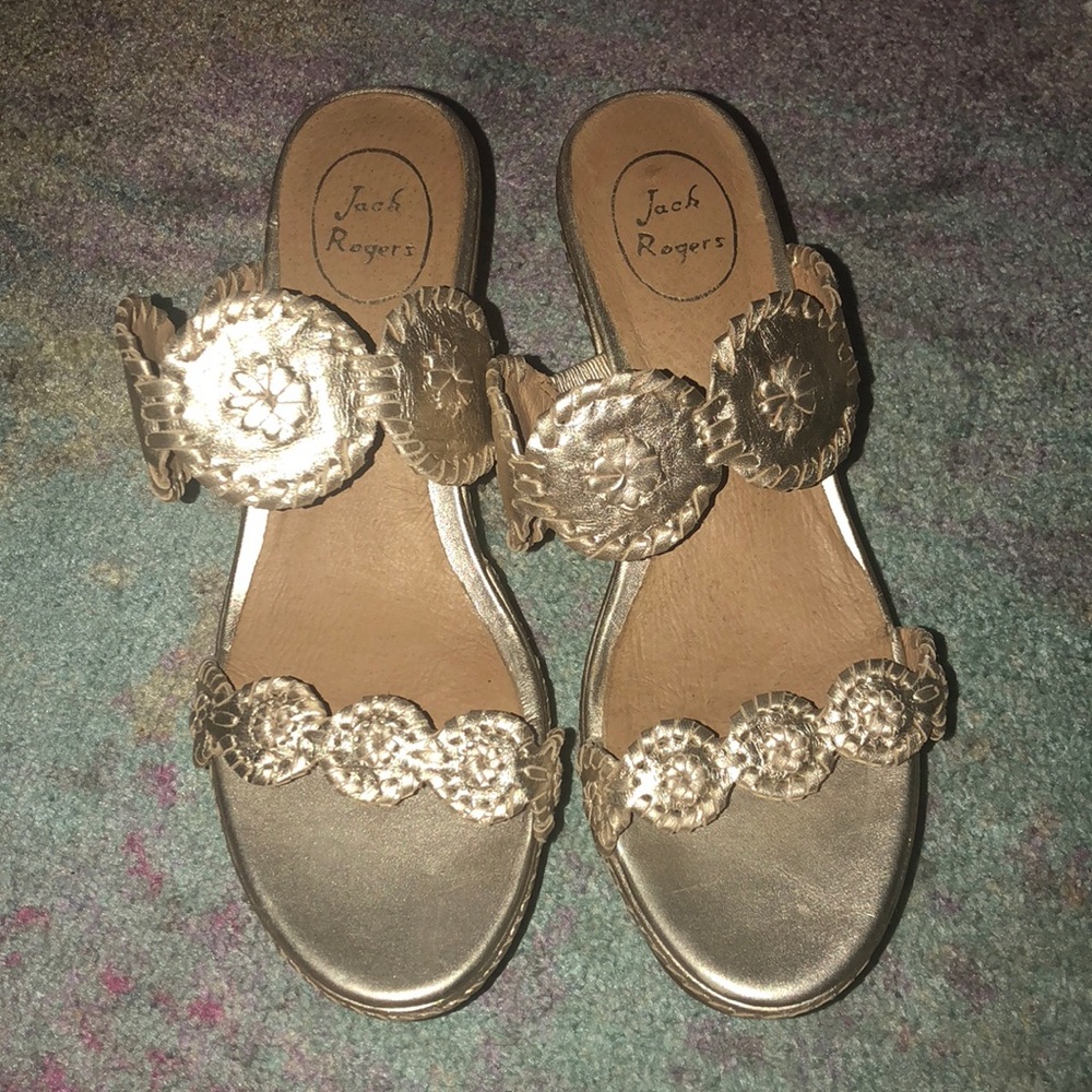 Jack Rogers Leigh Platinum 9.5